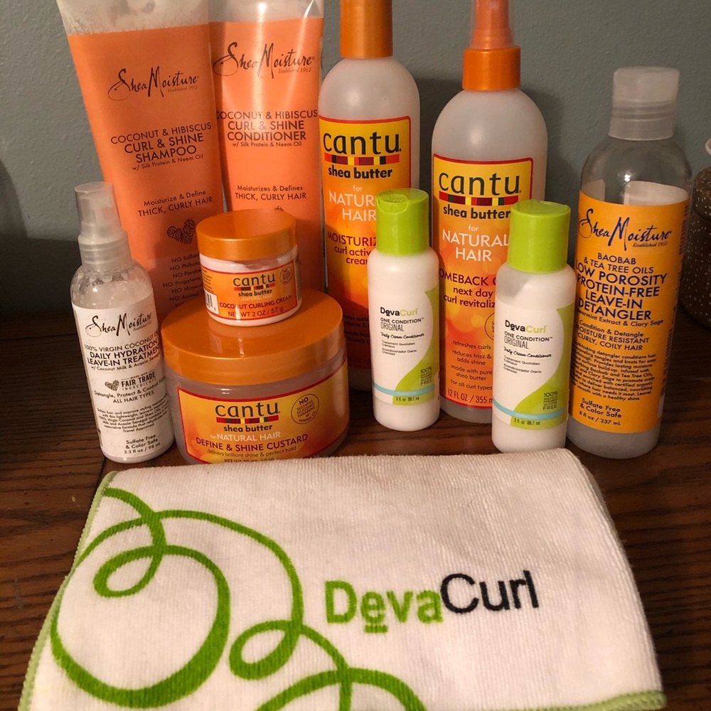 Curly hair products bundle (CGM approved!)